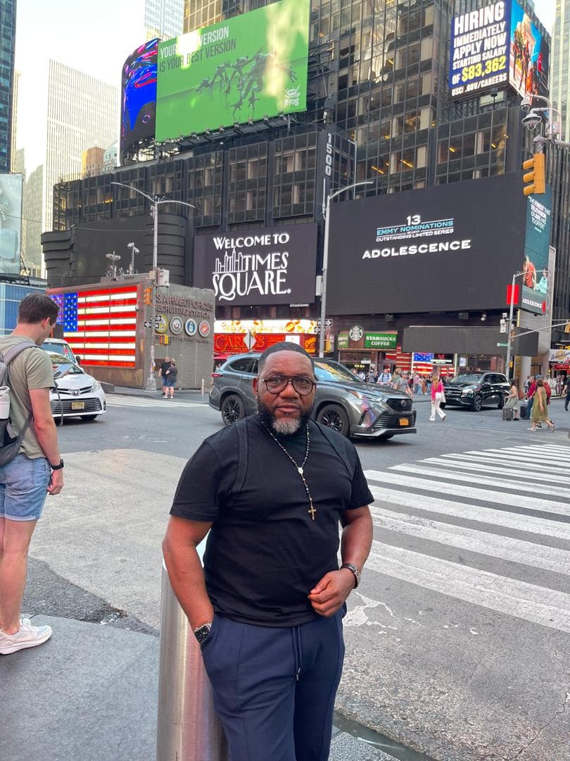 Prince Kattey Obariokpa during a visit to the United States